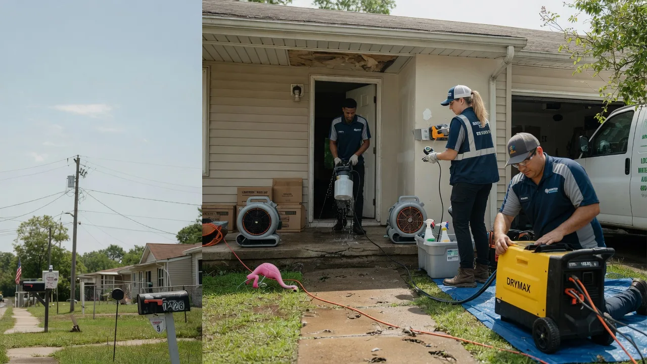 Storm Damage Water Removal in Covington, OH near me